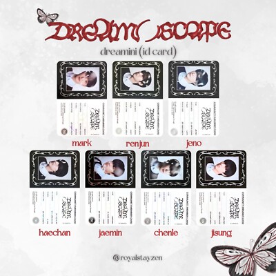 NCT DREAM the 4th ALBUM DREAM()SCAPE OFFICIAL PHOTOCARD ALBUM