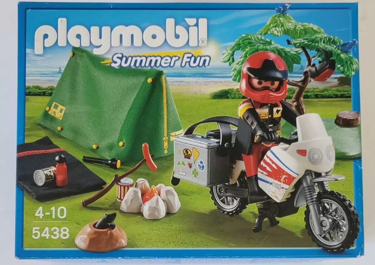 Playmobil summer cheap campsite