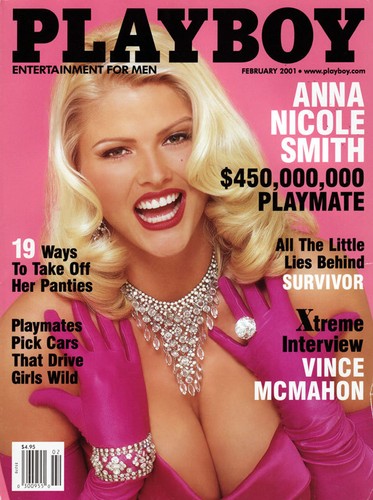 PLAYBOY MAGAZINE FEBRUARY 2001 NEW UNREAD ANNA NICOLE SMITH