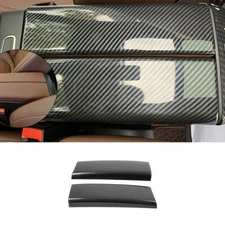 For Benz GLA W156 2020-23 ABS Carbon Fiber Middle Console Armrest Box Cover Trim