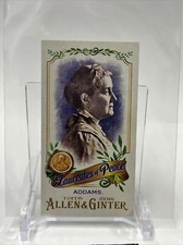 2016 Topps Allen & Ginter Mini Laureates of Peace LP-8 Jane Addams