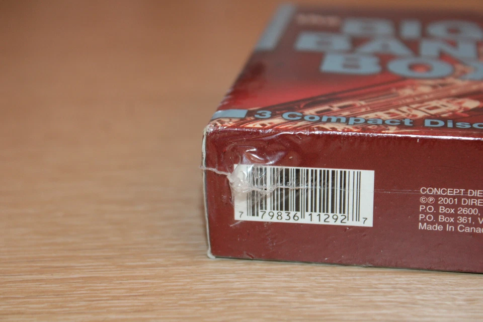 The Big Band Box 3 Cd Set -BENNY GOODMAN, ARTIE SHAW & WOODY HERMAN - NEW/SEALED - Image 4 of 4