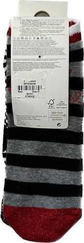 Disney 3 Pairs Trainer Socks For Kids (Girls ) Size (6-10) - Picture 2 of 3