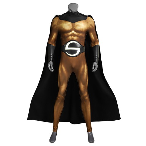 Thunderbolts Sentry Cloak Jumpsuit Outfits Halloween Cosplay Costume with Shoes - Picture 5 of 23