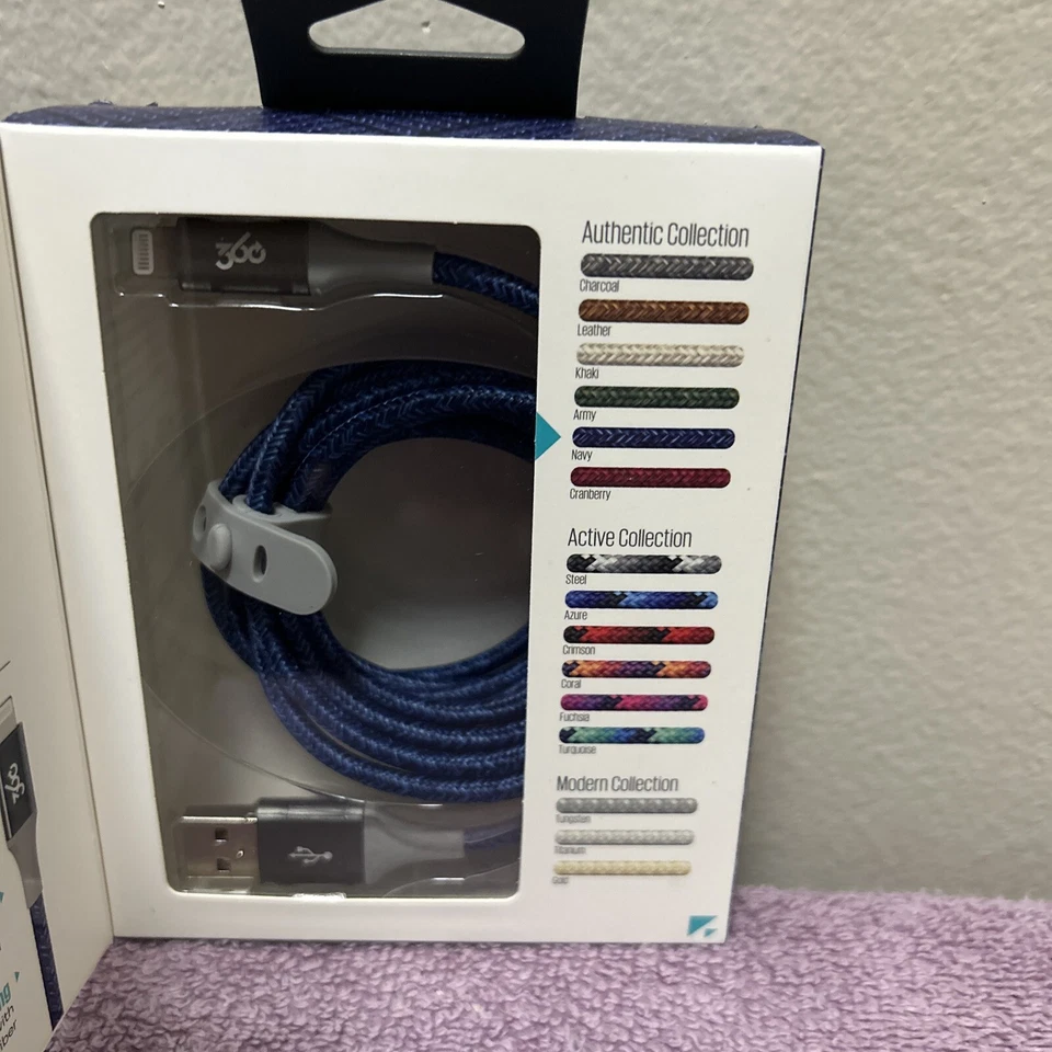 360 HABITATCHARGE  CH 8ft USB-A CHARGING CABLE - Image 2 of 4