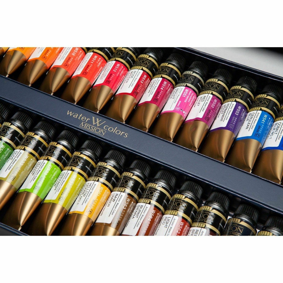 Mijello Mission Gold Class Pure Pigment Watercolor MWC