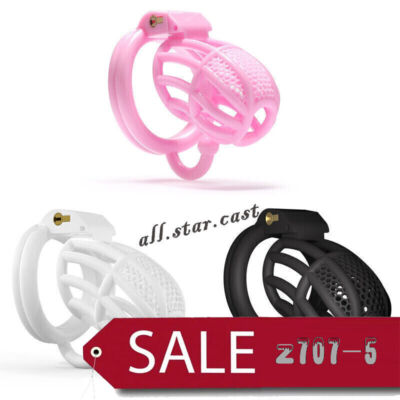 classics New Splitter Resin Male Chastity Cage  Restrain breathable Device