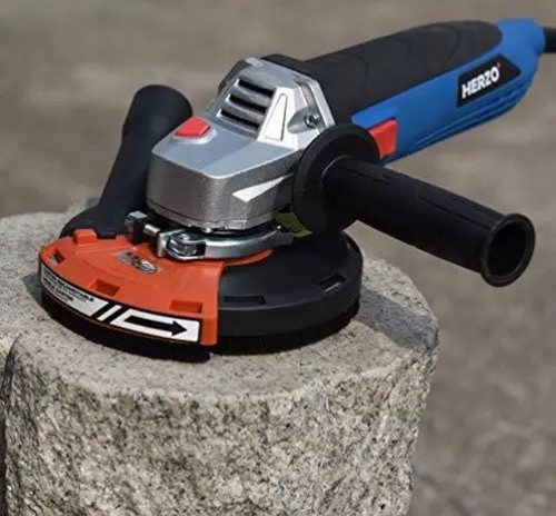 HERZO Universal Surface Grinding Dust Shroud for 115mm/125mm Angle Grinder - Picture 5 of 5