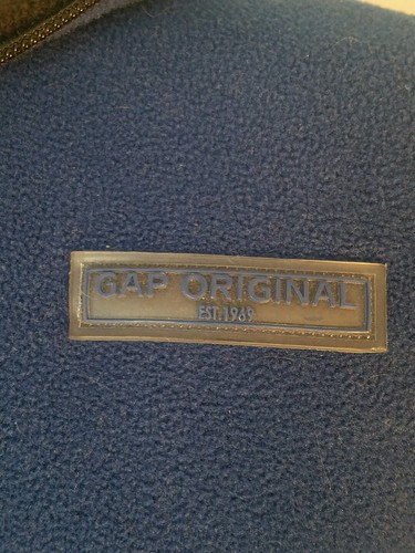 Gap Youth Fleece Zip Up Jacket Size XL - Picture 5 of 7