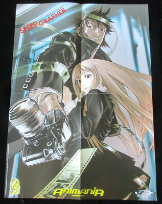 Speed Grapher - Anime Manga Poster 56 x 40 cm Promo Gonzo Kozaki Yusuke Art 