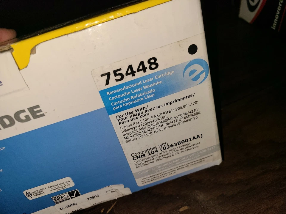 Elite Image 75448 Black Toner Cartridge - Image 2 of 3