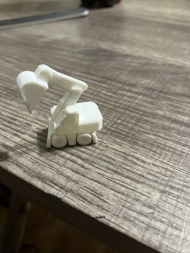 3d printed Mini Excavator Random Colors