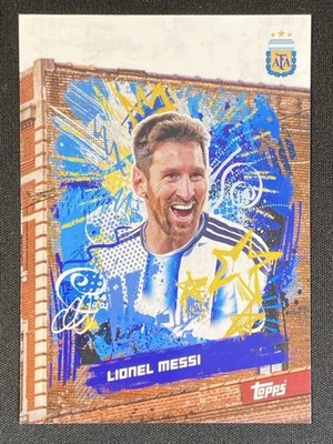Lionel Messi 2025-26 Topps Argentina Team Set Block Base #28