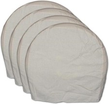 Rv Trailer Wheel Tire Covers Wheel Covers for Painting Truck, SUV, M 24-26in