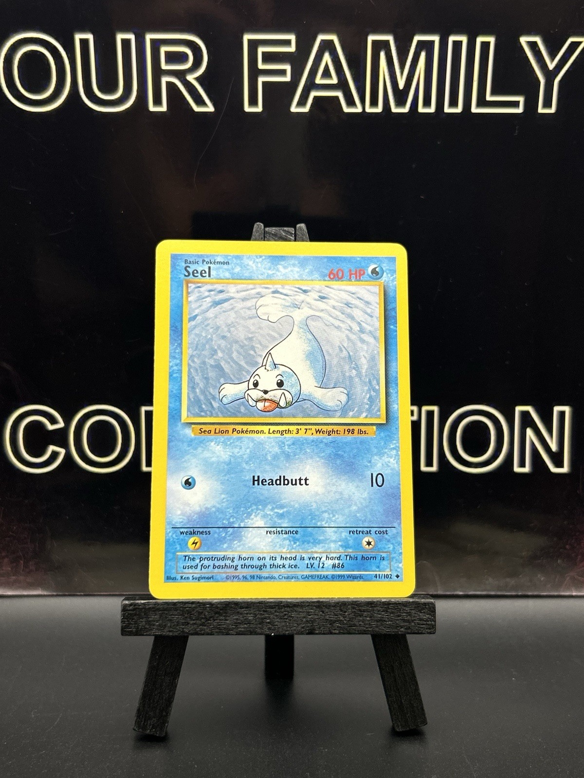 SEEL 41/102 Base Set Pokemon Card TCG Uncommon Regular 1999 WOTC VLP