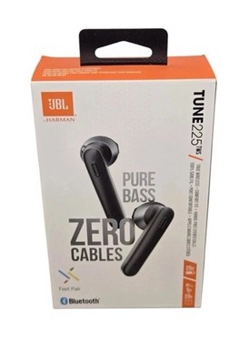 JBL Tune 225TWS Bluetooth Headphones - Black