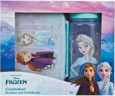 Scooli - Disney Frozen naczynia dziecięce - Chlebak i butelka do picia - NOWE
