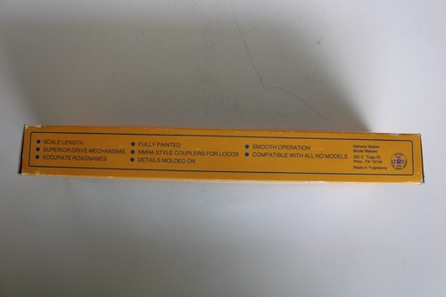 Vintage Mehano #689 HO Steam Locomotive & Pennsylvania Tender w/ Box (Great) - Picture 7 of 24
