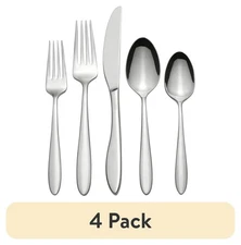 (4 pack) Oneida Solefield 20-PieceStainless Steel Silverware Set (Service for 4)