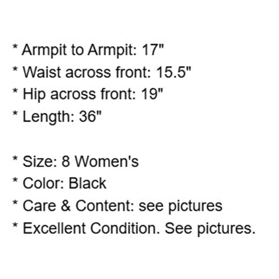 Vestido Andrew Marc NY Para Mujer 8 Negro Encaje Transparente Forrado Cremallera Fiesta Boda LBD Foto 4 de 4