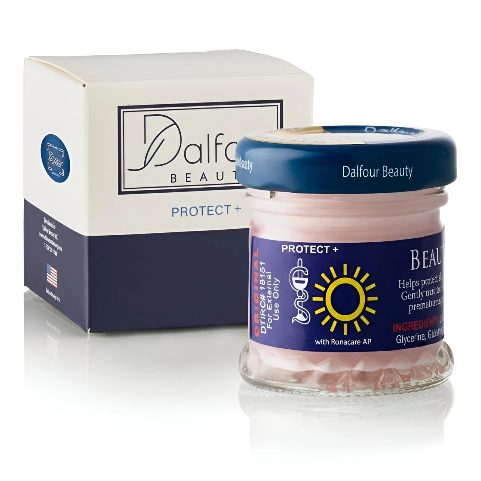 Dalfour Beauty Glutathione Brightening Cream Protect – Advanced Moisturizing