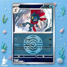 Weavile 45/217 Eroi Ascesi Pokemon TCG Carta Acqua Singola