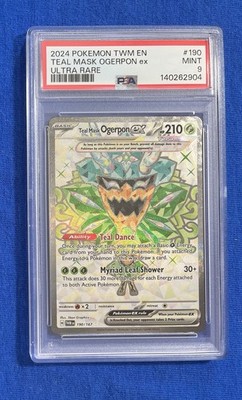 ogerpon pokemon card price PSA 10 HF MASK OGERPON ex ULTRA RARE main image 1