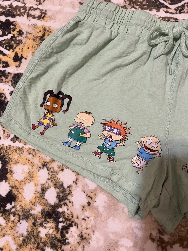 Nickelodeon девочек большой Джерси Knute шорты желтый Губка Боб Rugrats REN Rocko - Изображение 3 из 4