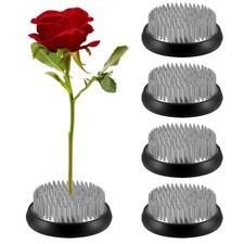 4 Pcs Flower Frogs 2 Inch Stainless Floral Frogs Kenzan Round Metal Arranger ...