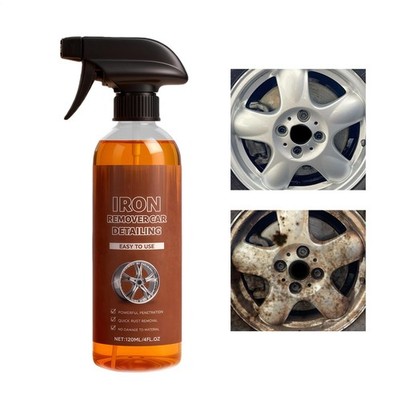 Metal Rust Remover Multipurpose Detailing Cleaner 120ml Rust Stain Remover Spray