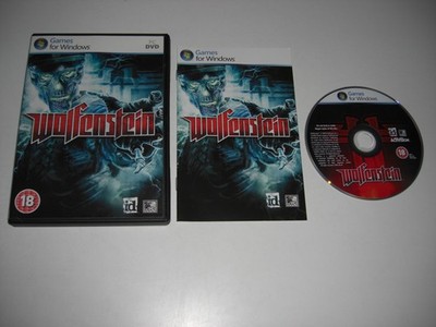 Wolfenstein PC DVD Rom 18 FPS - Veröffentlichung 2009 - SCHNELLER VERSAND
