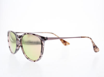 Lunettes polarisées rondes retro marron Major, Solaires mode livré 48h