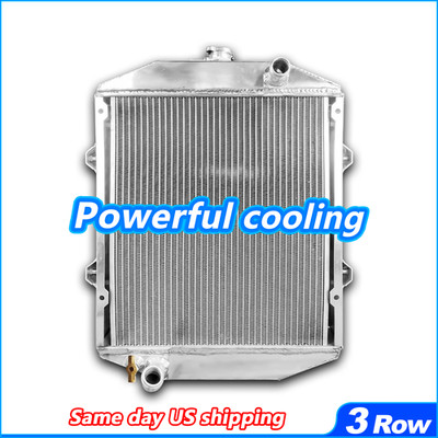 Aluminum Radiator For John Deere 1050 Compact Tractor OE# CH13963 & CH18416 3Row