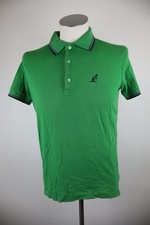 AUSTRALIAN MAGLIA POLO UOMO TG 52 MAN T-SHIRT CASUAL VINTAGE LOGO COTONE VERDE