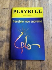 freestyle love supreme Playbill NYC Lin Manuel Miranda Wayne Brady Oct 2019 