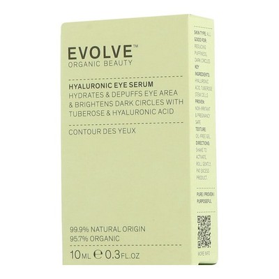 Evolve Organic Beauty Face Care Hyaluronic Eye Serum 10ml