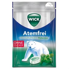 (22,92€/1kg) Wick Atem Frei ohne Zucker, Hals-Bonbon, 72g Beutel