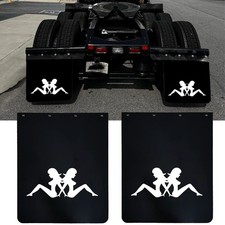 24x30black Polymer Mud Flaps For Heavy Duty Semi Truck Trailer Universal 2pcs 24x30black Polymer Mud Flaps For Heavy Duty Semi Truck Trailer Universal 2pcs
