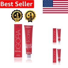 Nourishing Royal Igora 6-0 Dark Blonde Hair Color in 60ml Tube - Vibrant Shine