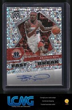2021-22 Panini Mosaic #FBA-BBE Bradley Beal Autographs Fast Break Y3C