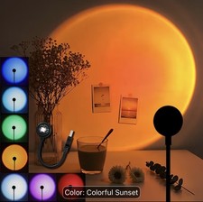 Sunset Projection Lamp USB LED Night Light for Indoor Party Atmosphere Mini Lamp