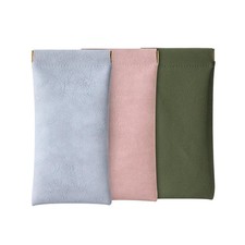 Soft eyeglass cases, leather eyeglass cases, portable sunglasses case