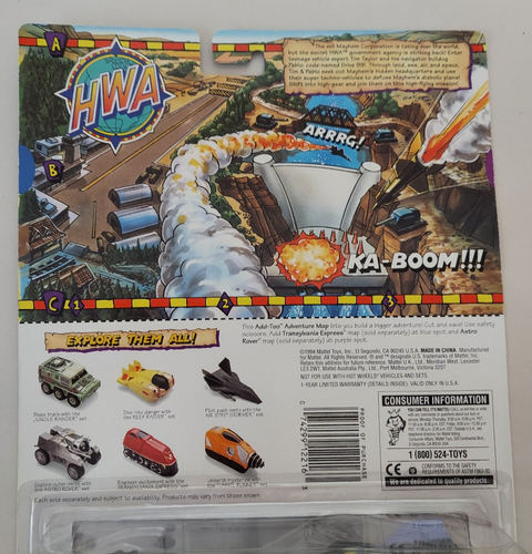 STALÓWKA 1994 Hot Wheels Air Strip Stormer Bardzo rzadka jak Mighty Max Zabawka Samolot Zestaw - Zdjęcie 6 z 6