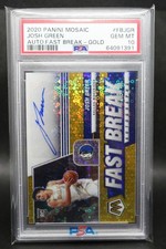2020-21 Mosaic Josh Green Auto Fast Break GOLD RC #3/10 Rookie PSA 10 INVEST