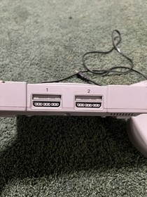 Sony PlayStation 1 PS1 SCPH-7501 Console Tested Working/Power Cord/mad catz/game