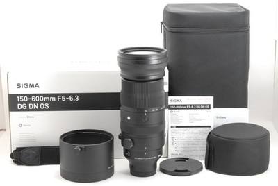 [Almost Unused] Sigma 150-600mm f/5-6.3 DG DN OS Sports Lens for Sony E  JAPAN