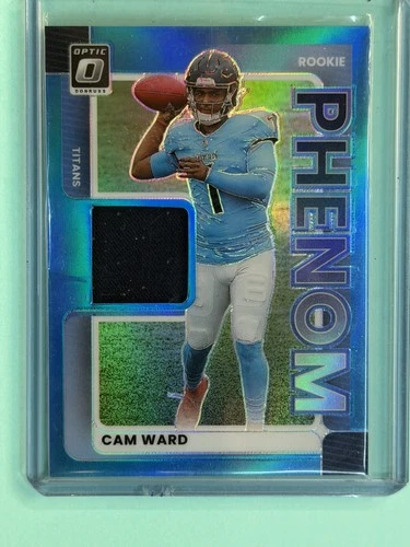2025 Donruss Optic Cam Ward Neon Blue (RAW)
