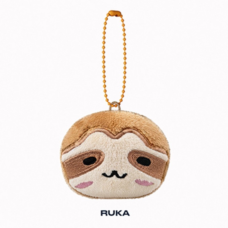 BABYMONSTER CHOOM 3rd Mini Album PLUSH KEYRING Ver/QR+Key Ring+