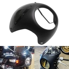 7" Motorcycle Round Headlamp Headlight Light Fairing Windshield Kits For Honda