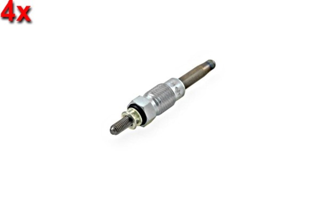 HELLA 4x Glow Plug For FORD Courier Escort VII Turnier 95 Fiesta 95-02 1001049